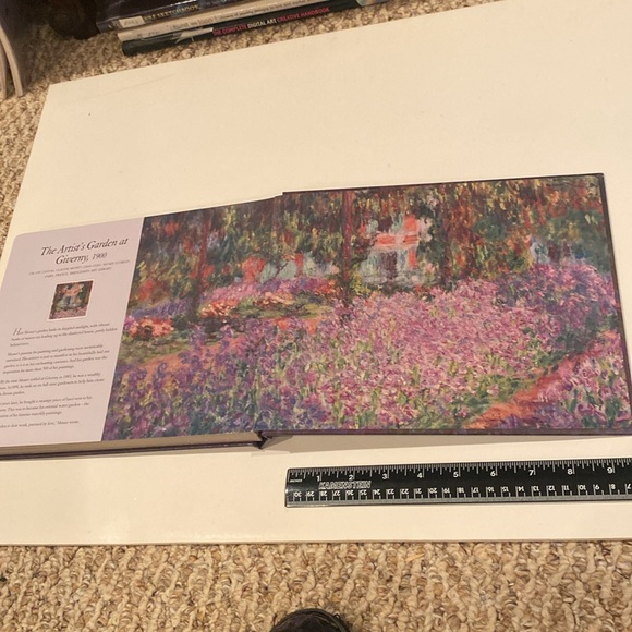NWOT “Claude Monet Jigsaw Puzzle Book - Picture 8 of 9